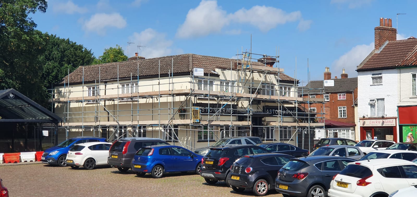 Aston Arms, Market Rasen Premier Access Scaffolding Ltd