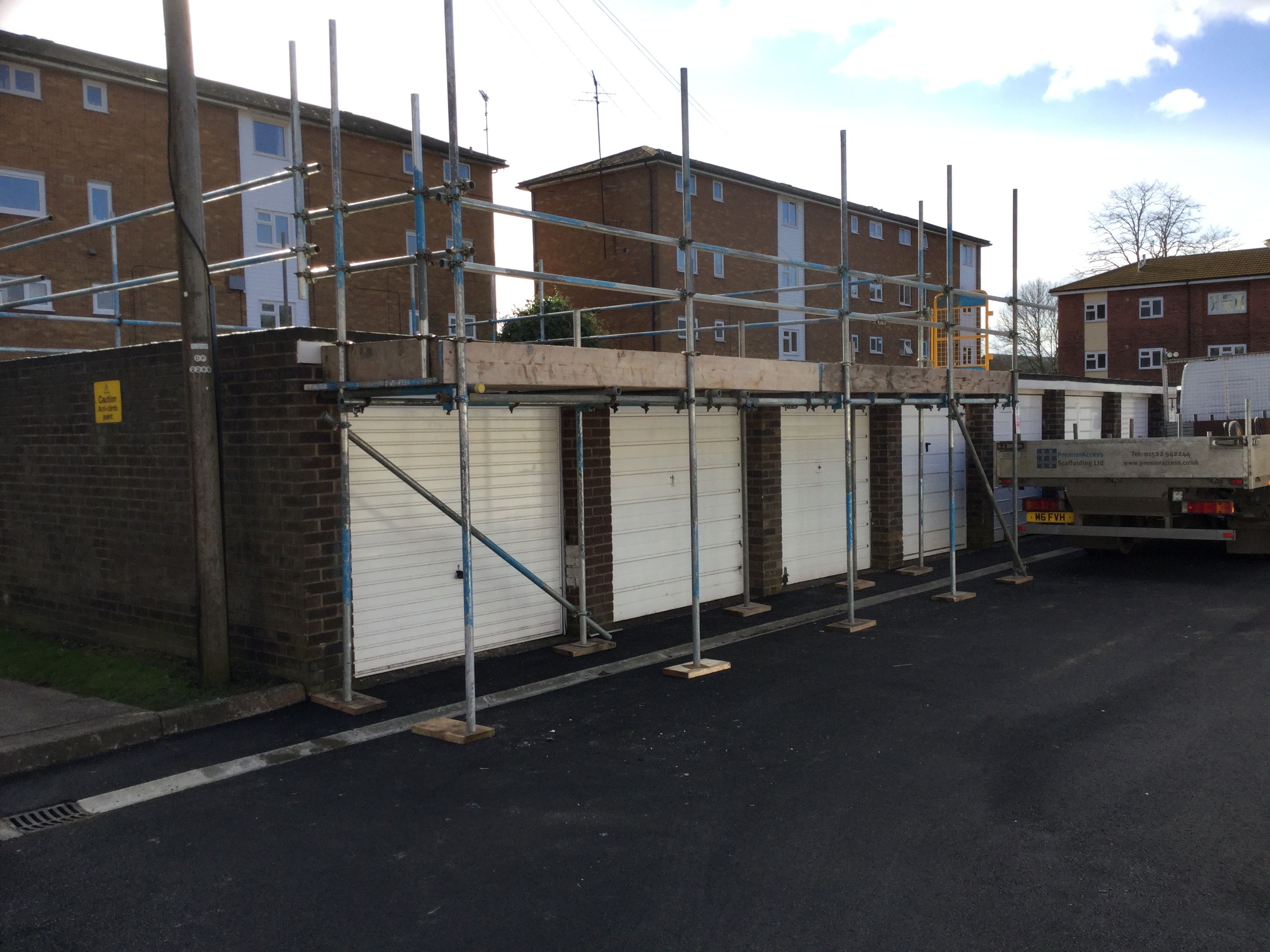 Edge protection, Lincoln - Premier Access Scaffolding Ltd