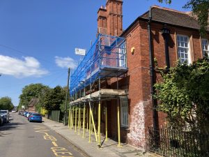Lincoln Hospital - Scaffolding We Erected | Premier Access Scaffolding
