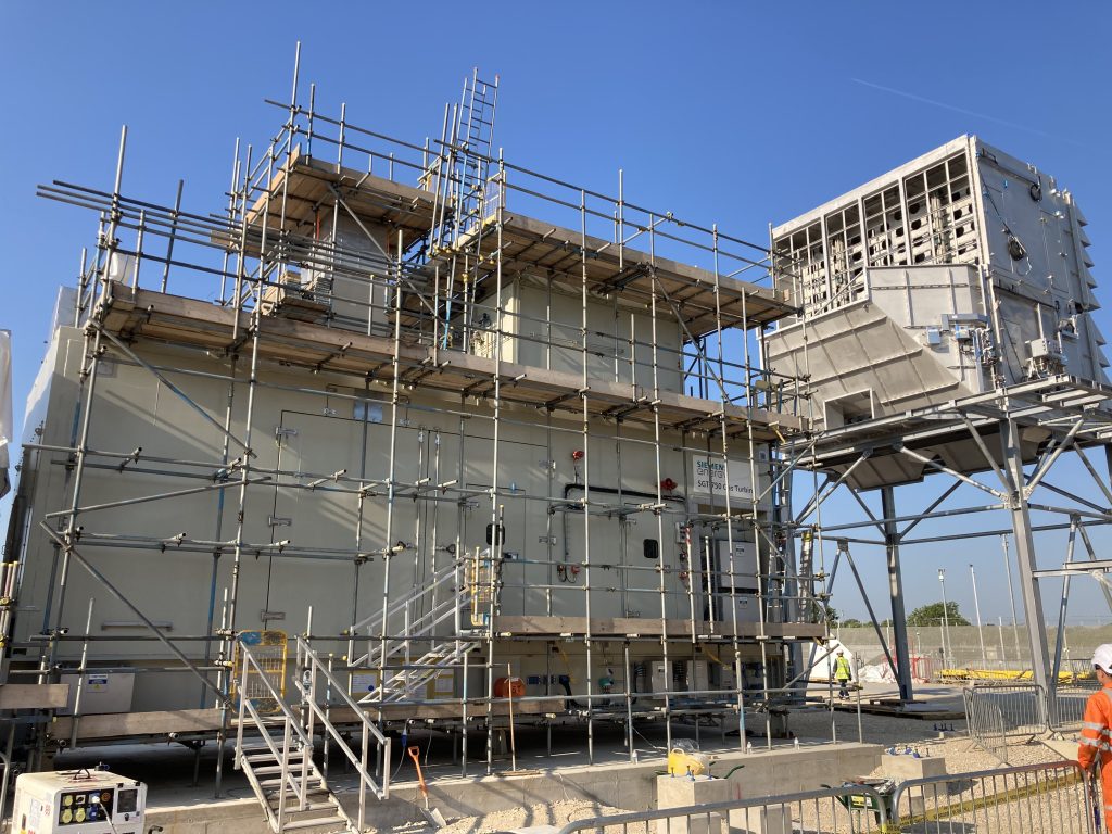 Turbine Scaffolding - National Grid | Premier Access Scaffolding