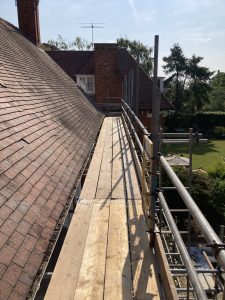 Scaffolding To Access Solar Panel Roof Installation | Premier Access Scaffolding