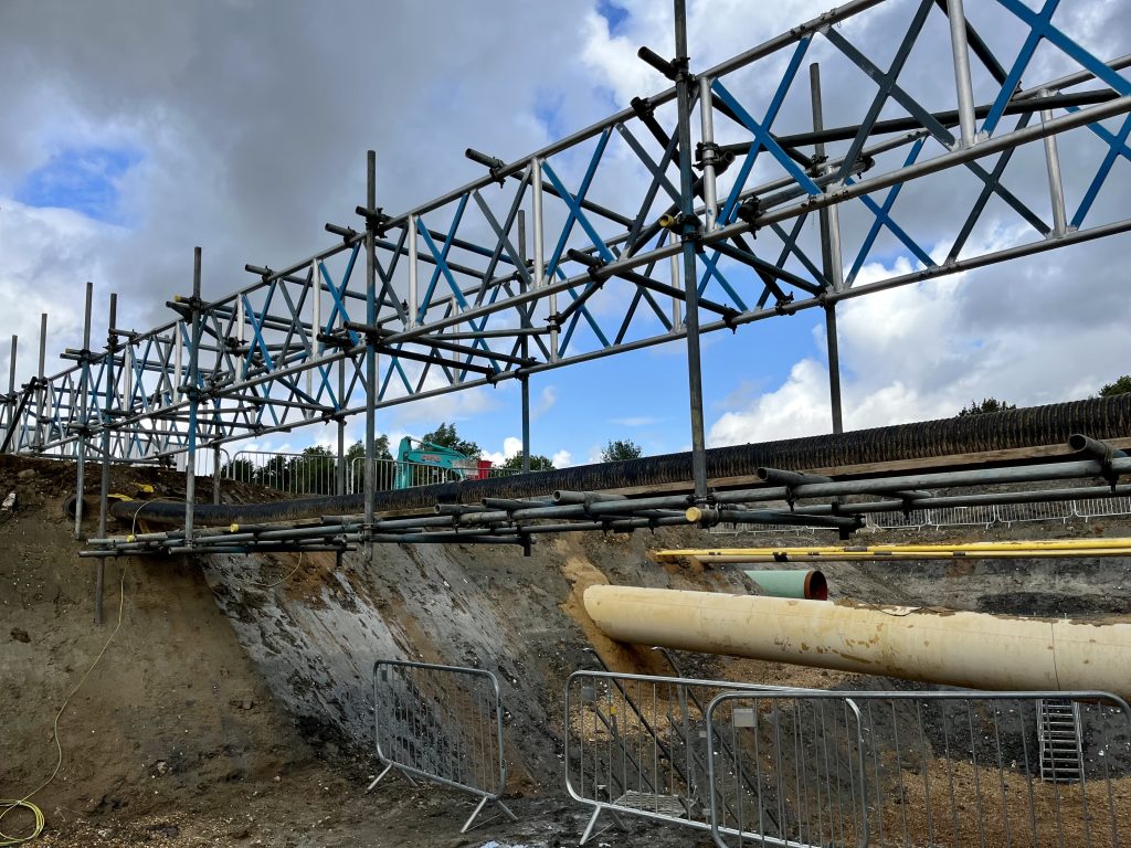 Pipework Support Scaffold - Lincs | Premier Access Scaffolding