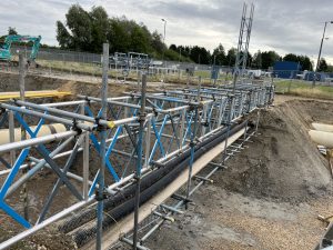 Gas Pipe Installation Lincolnshire Scaffolding | Premier Access Scaffolding