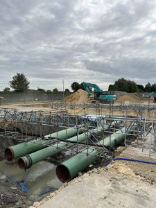 Gas Pipe Installation Scaffolding - Lincolnshire | Premier Access Scaffolding