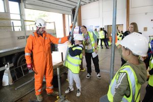 Construction Week - Children Getting Involved (2) | Premier Access Scaffolding