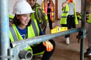 Children Levelling Up - Lincolnshire Construction Week | Premier Access Scaffolding